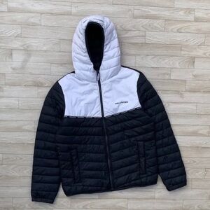 Warm Insulated Quilted Puffer Snowboarding Snow Jacket